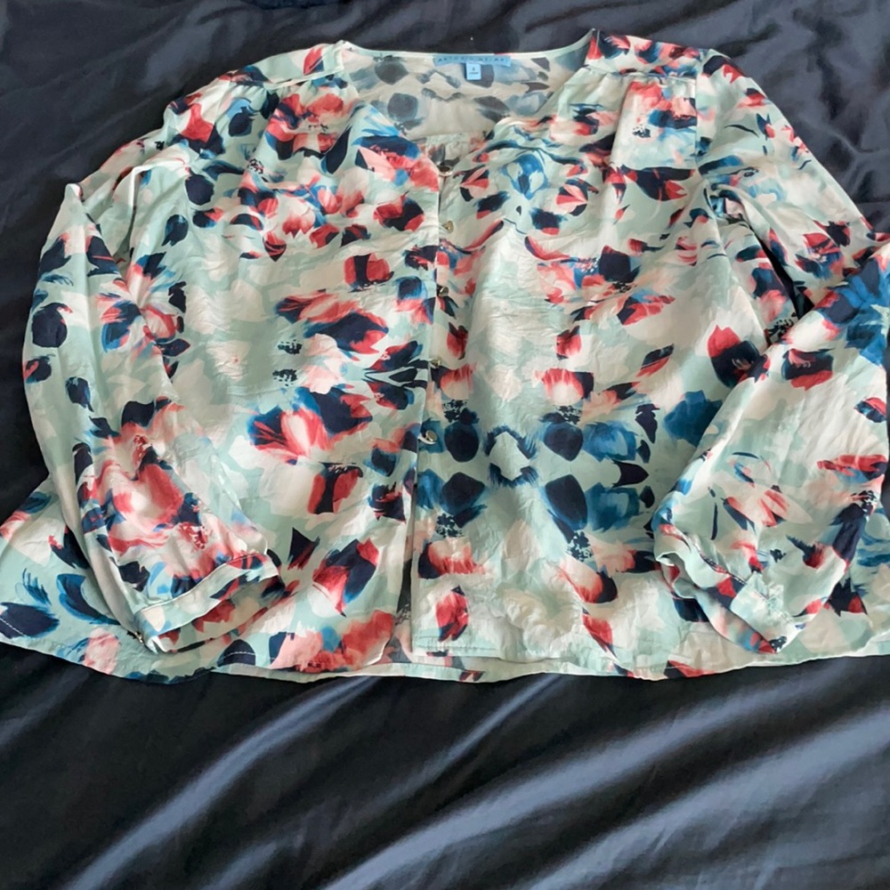 Antonio melani floral blouse small